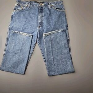 Wrangler George Strait Collection Jeans Mens 38x34 Light Wash Denim